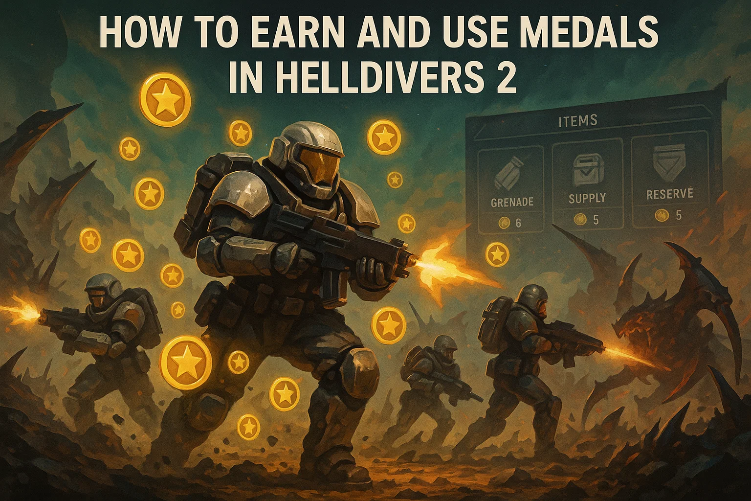 How to Earn and Use Medals in Helldivers 2