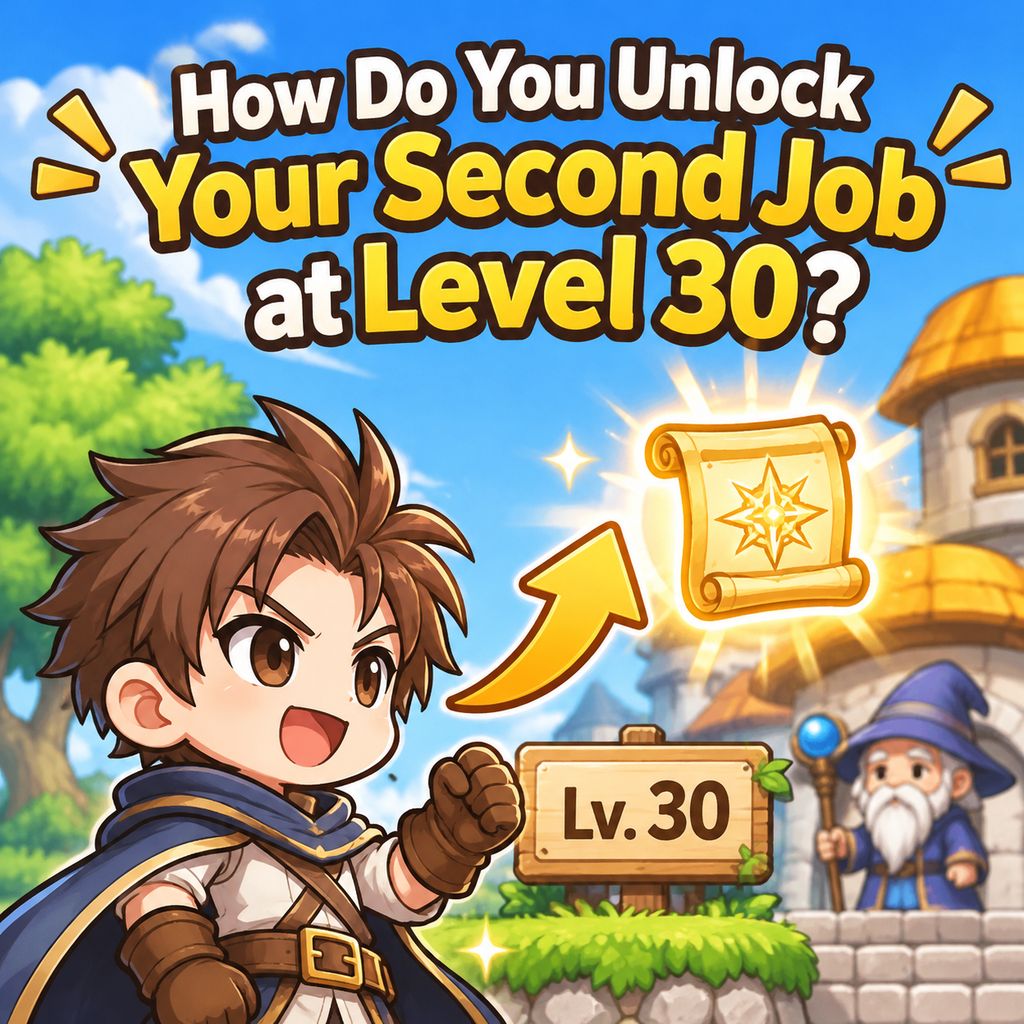 How Do You Unlock Your Second Job at Level 30 in MapleStory Classic World?