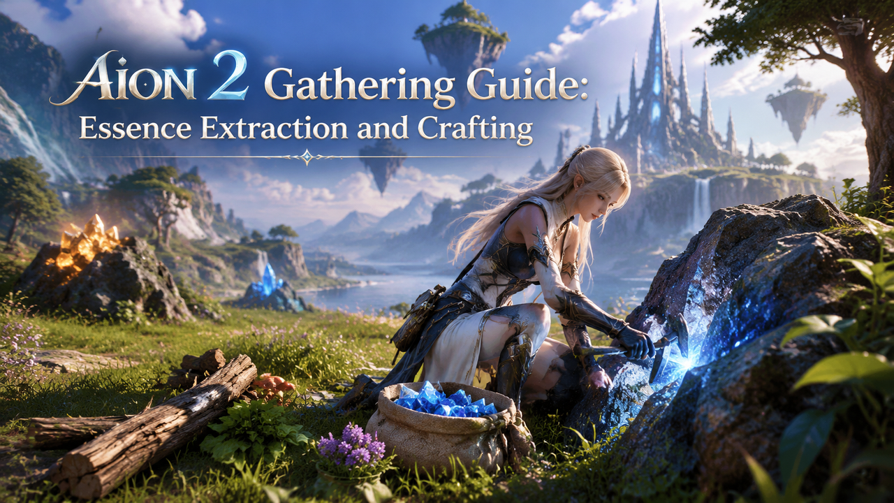 Aion 2 Gathering Guide: Essence Extraction and Crafting